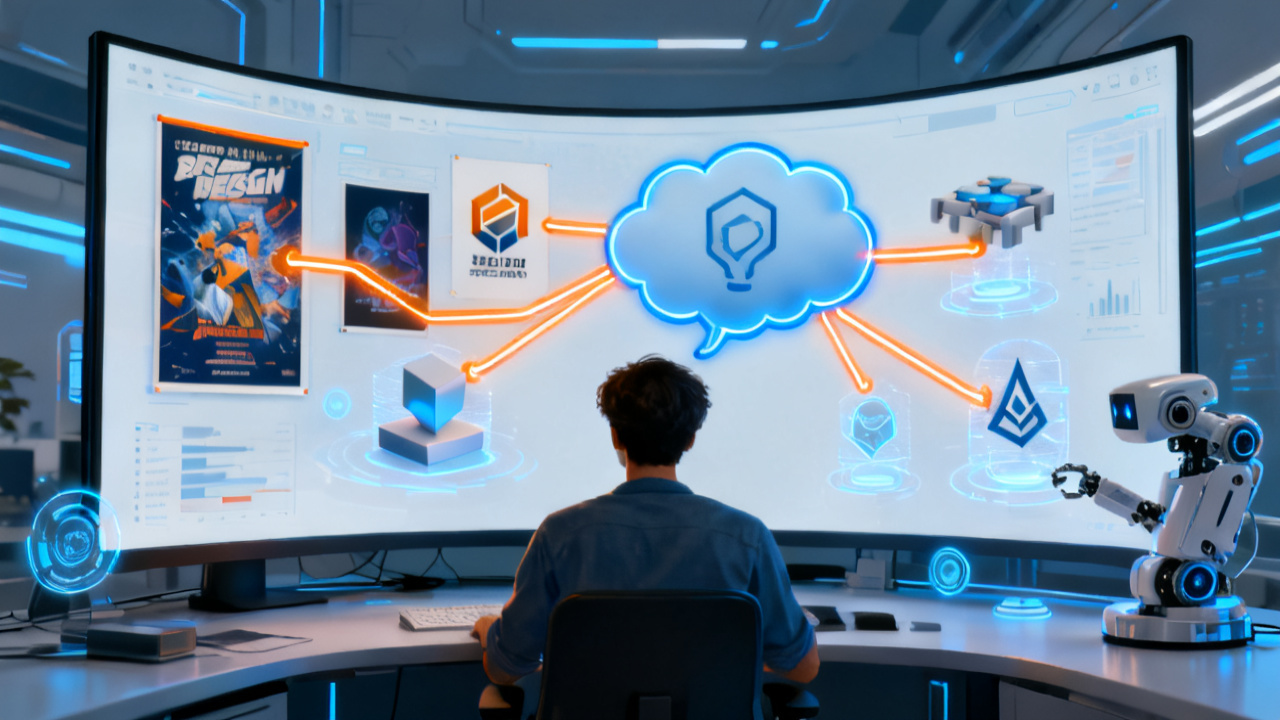 AI设计一键生成深度解析：2025年最值得关注的AI产品与效率提升工具配图