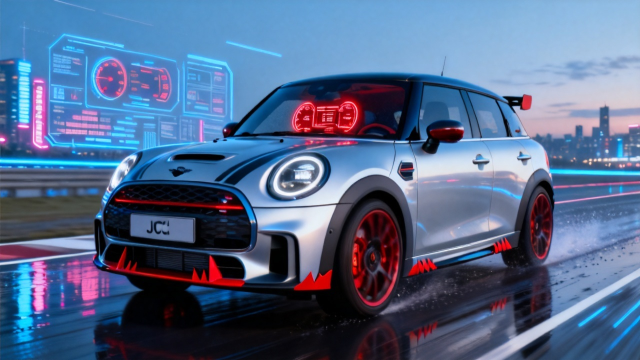 25.98万起售，电动MINI JCW缎光特别版上市：科技动态下的个性化新标杆配图