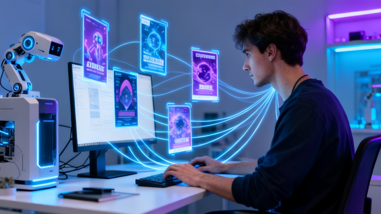 人工智能重塑设计边界：AI做海报2025全场景解读与效率革命