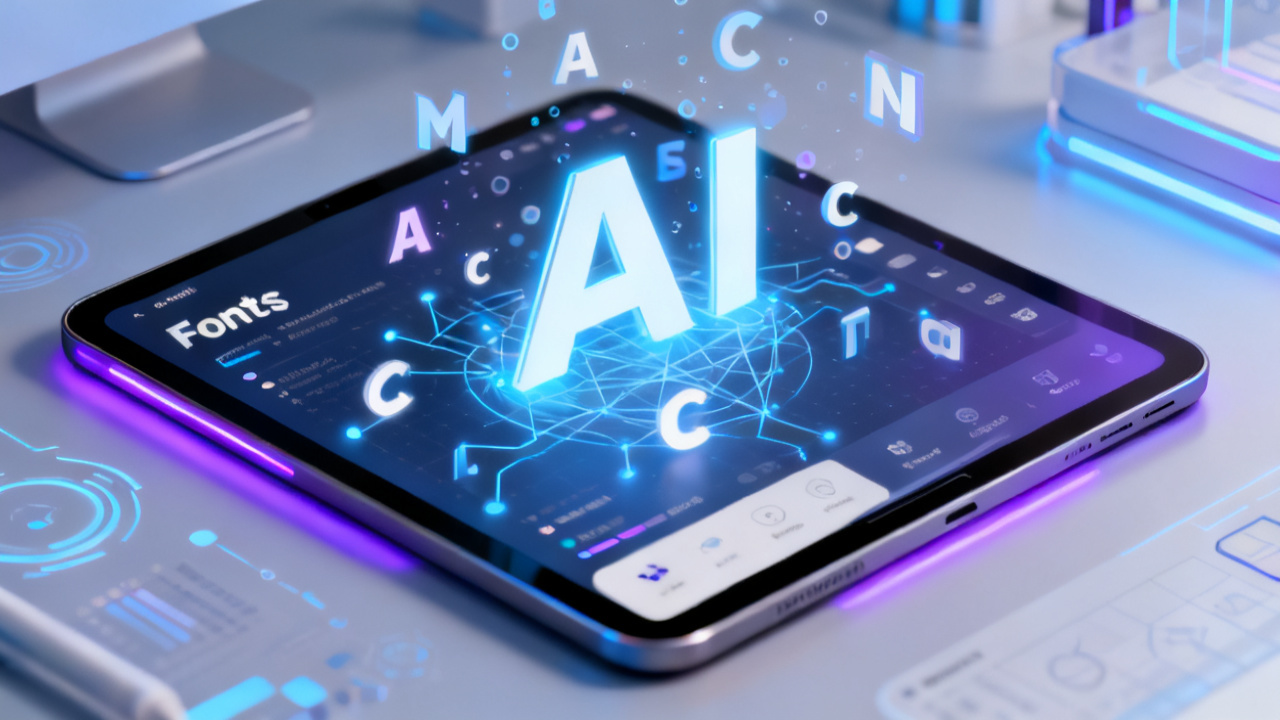 AI字体设计app全面爆发:人工智能如何重塑文字美学与效率提升配图