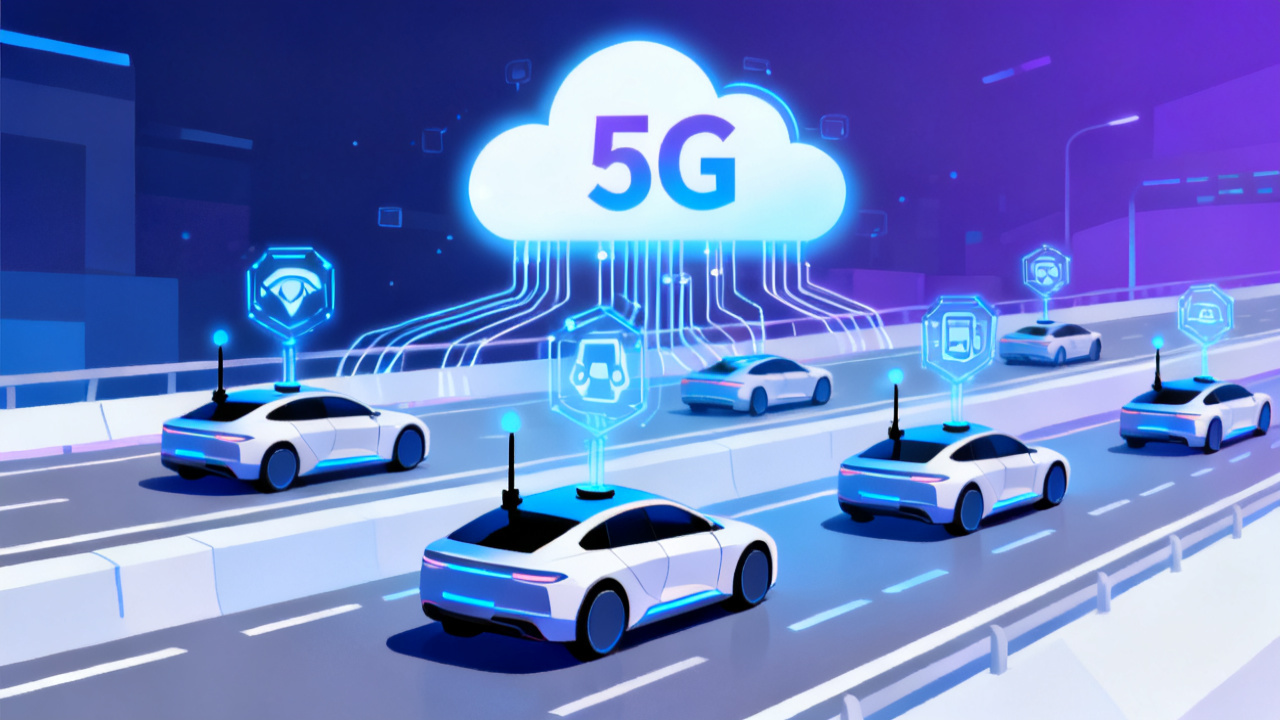 AI工具赋能5G车联网：2035年近九成汽车通信模块将拥抱5G配图