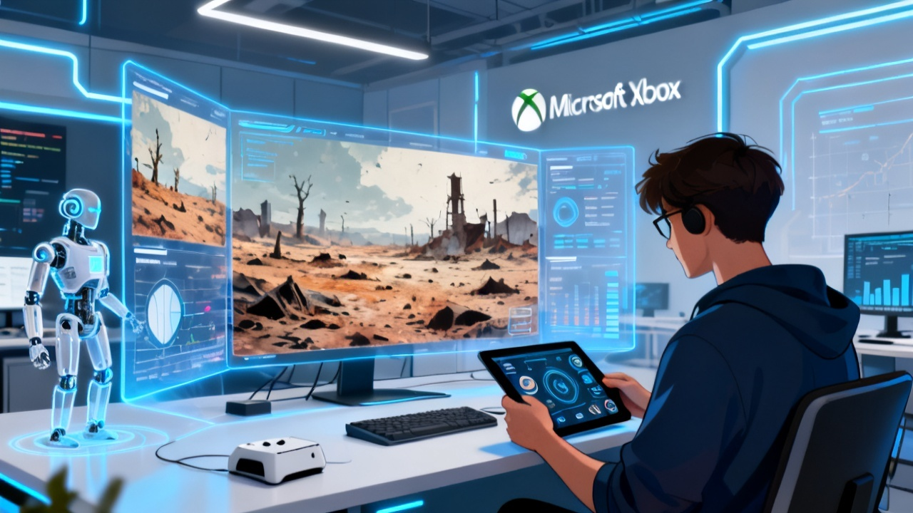 微软Xbox战略大转弯:Obsidian转攻《辐射》新作,AI办公如何重塑游戏开发?配图