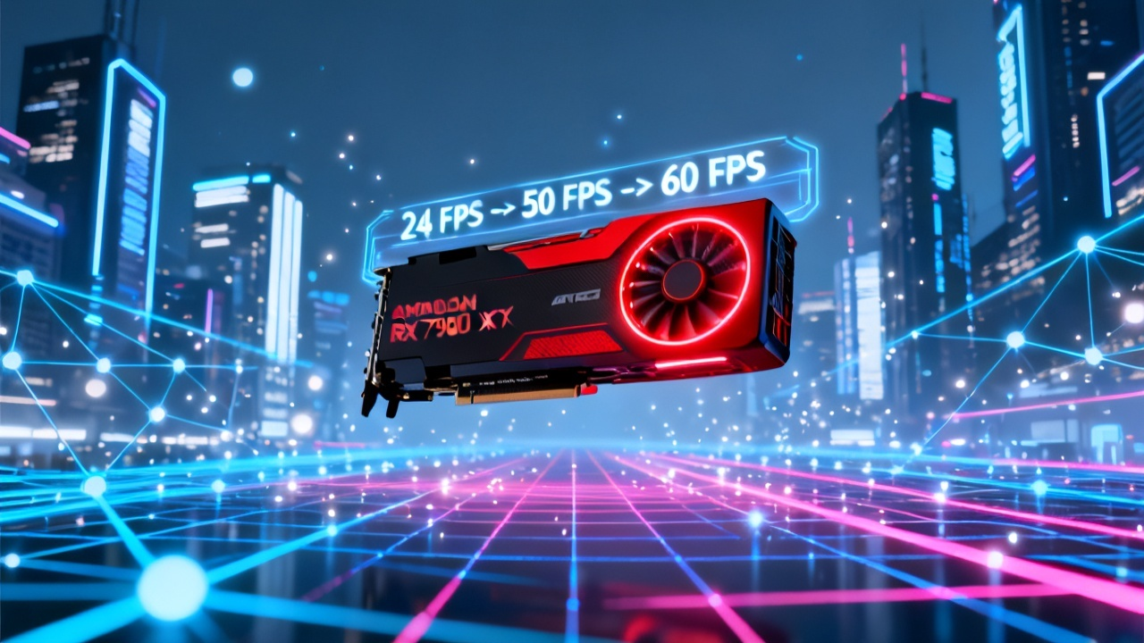 AMD FSR 4.1实测赛博朋克2077帧率翻倍：科技前沿下的超分革命配图