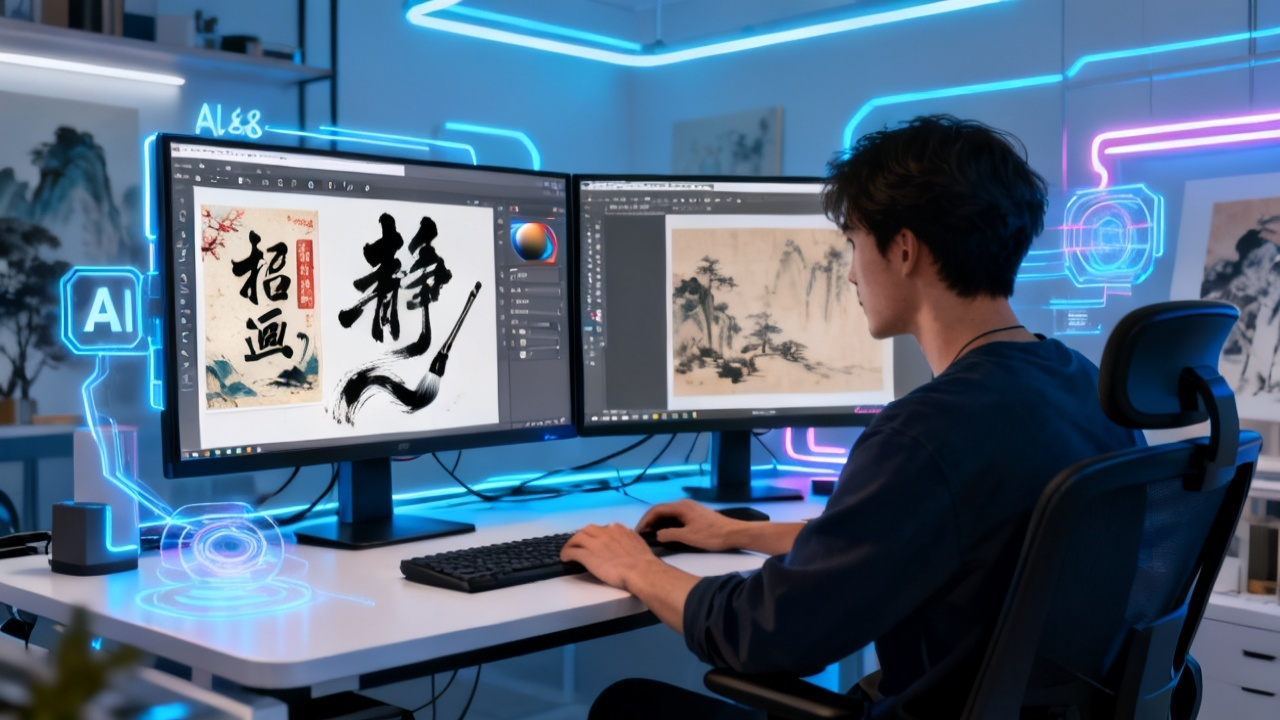 AI绘画重塑平面设计:科技动态下AI工具如何颠覆创意行业?