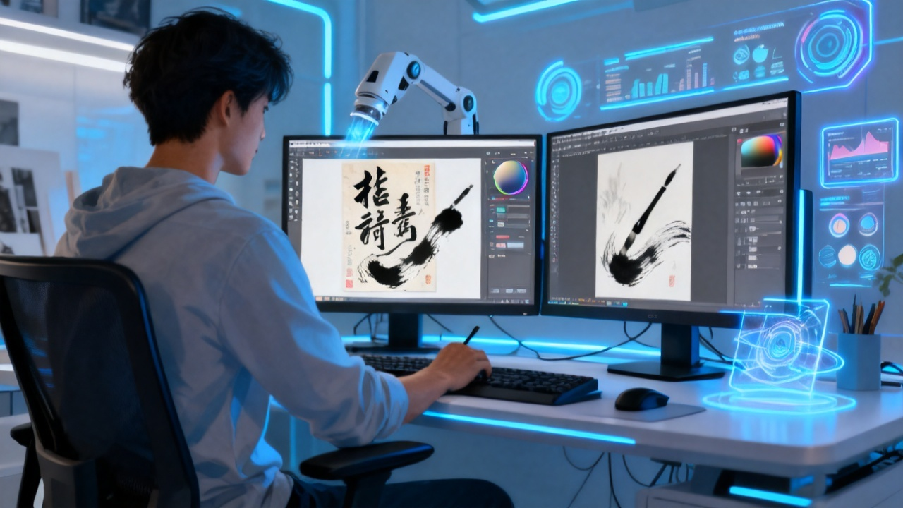 AI绘画重塑平面设计:科技动态下AI工具如何颠覆创意行业?配图