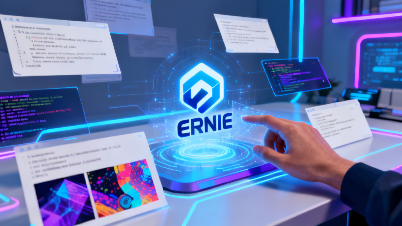 ERNIE怎么用?深度解析百度大模型的应用与效率提升之道 | AI新闻配图