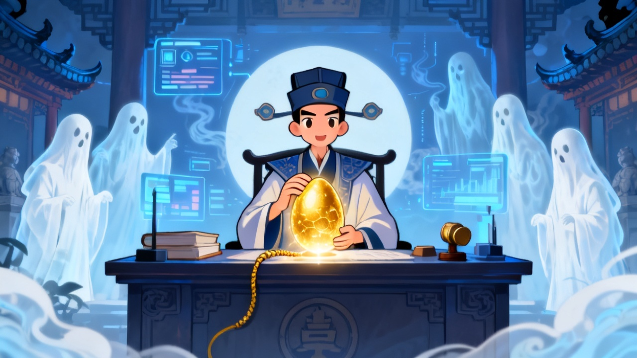 从《百夜地府》看AI创业新趋势：独立游戏如何用最新科技重塑国风神话配图