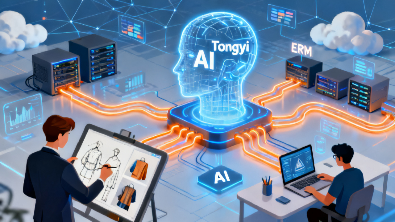 通义大模型对比深度解析:数字化转型中的效率提升与AI工具革命配图