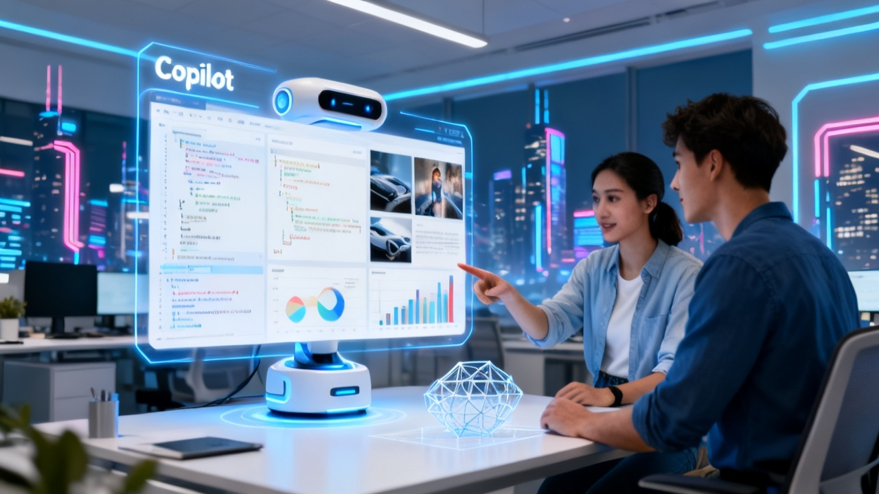 2025科技动态：Copilot最新深度解读，AI工具如何实现办公效率提升配图