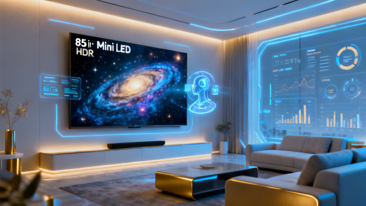 人工智能助推电视革命：Omdia预测2030年中国Mini LED电视出货1040万台配图