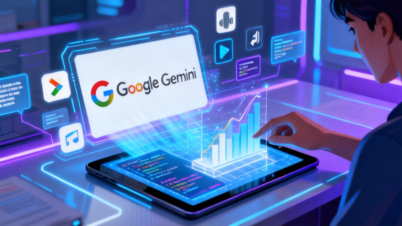 谷歌Gemini AI产品深度教程:效率提升与科技动态全解析
