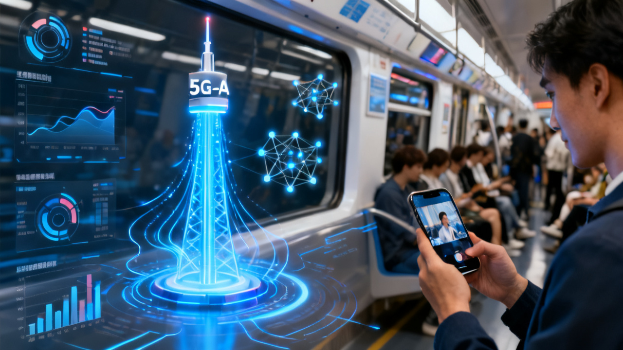 5G-A动态切片落地：AI应用如何让网络从“尽力而为”进化到“按需保障”？配图