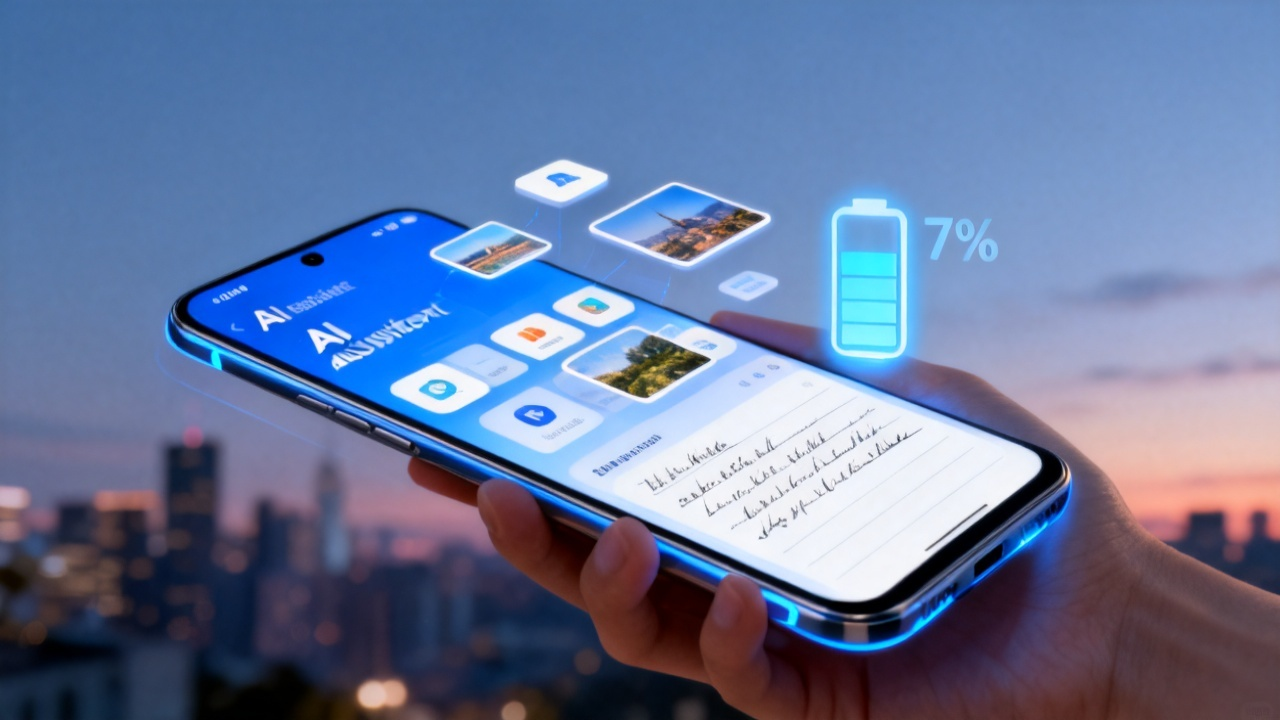 AI产品新战场：7英寸巨屏手机扎堆，万级电池与潜望长焦成标配