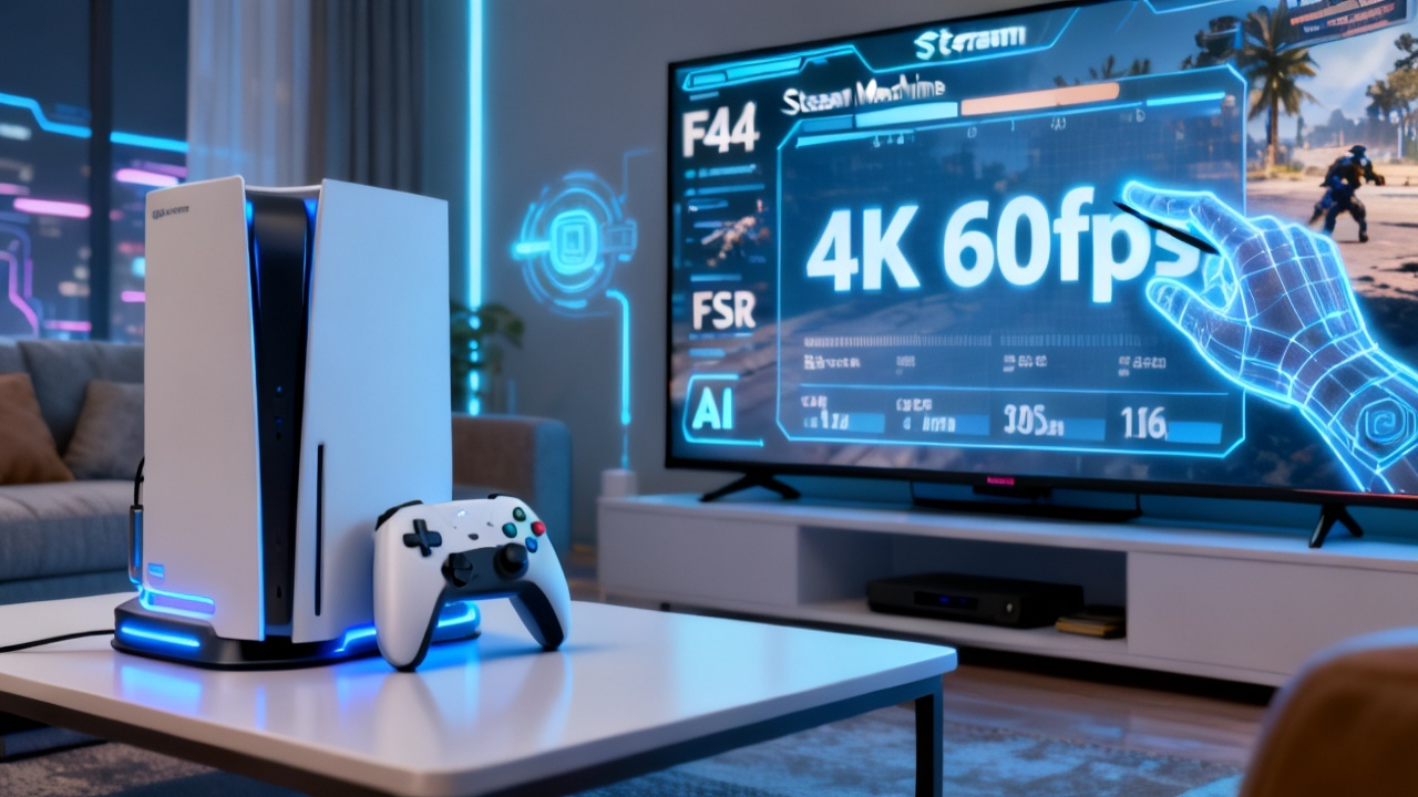 V社悄悄移除Steam Machine“4K 60帧”宣传语：AI新闻深度解析游戏主机宣传背后的真相配图