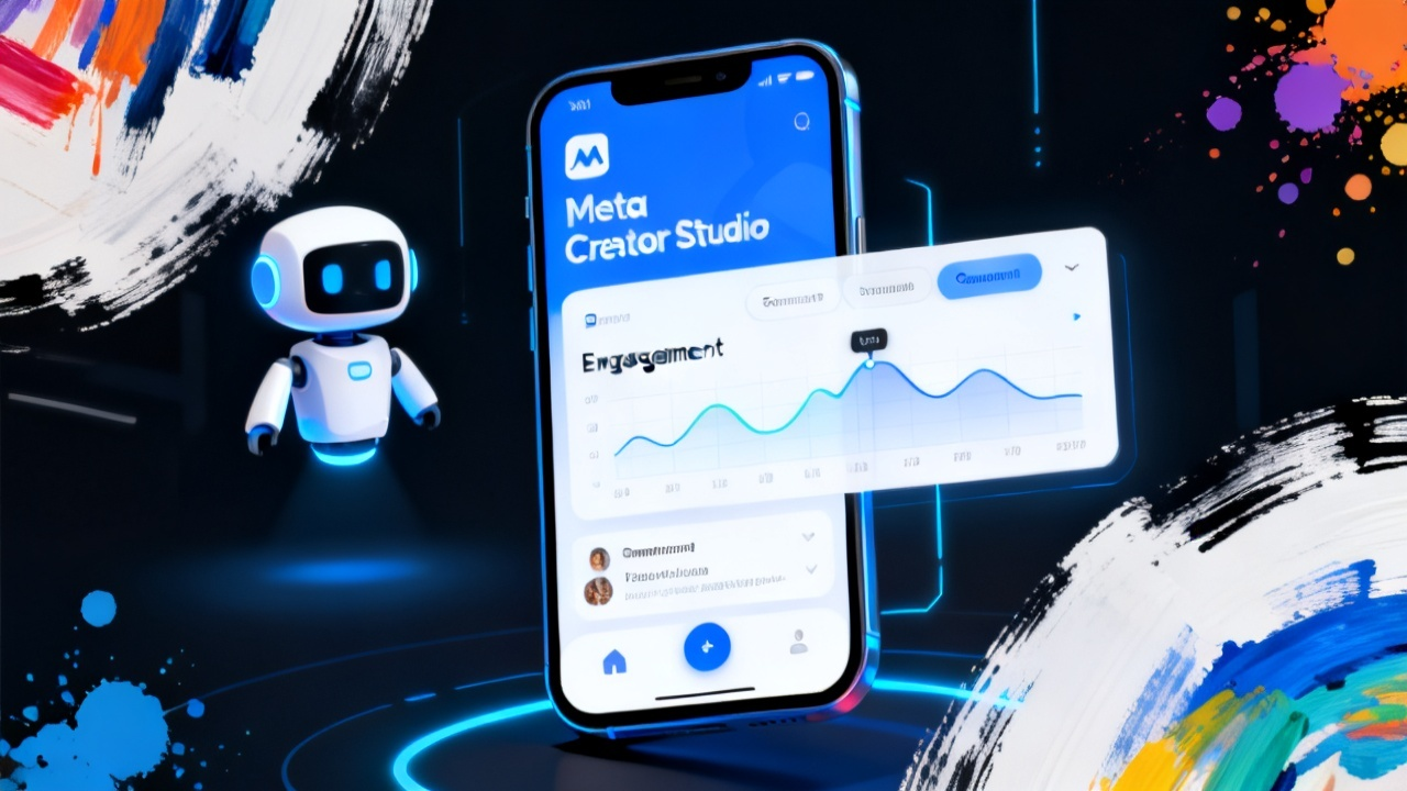 Meta复活Creator Studio：AI绘画时代下的全新增粉助手，创作者必看配图