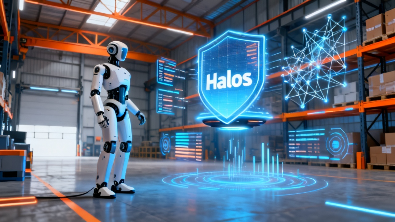 英伟达Halos系统发布：机器人安全与效率提升的AI技术新标杆配图