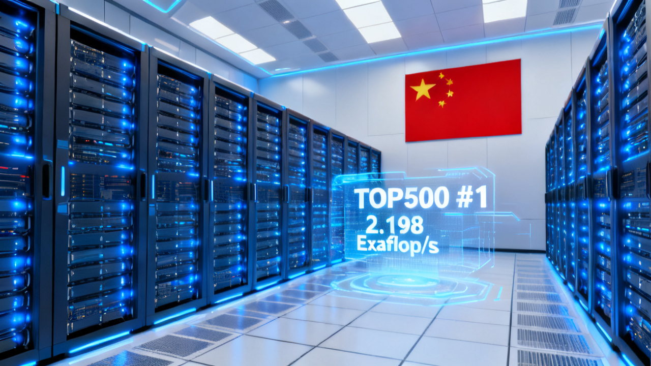 人工智能算力革命：中国超算“灵晟”登顶TOP500，纯CPU设计引领最新科技配图