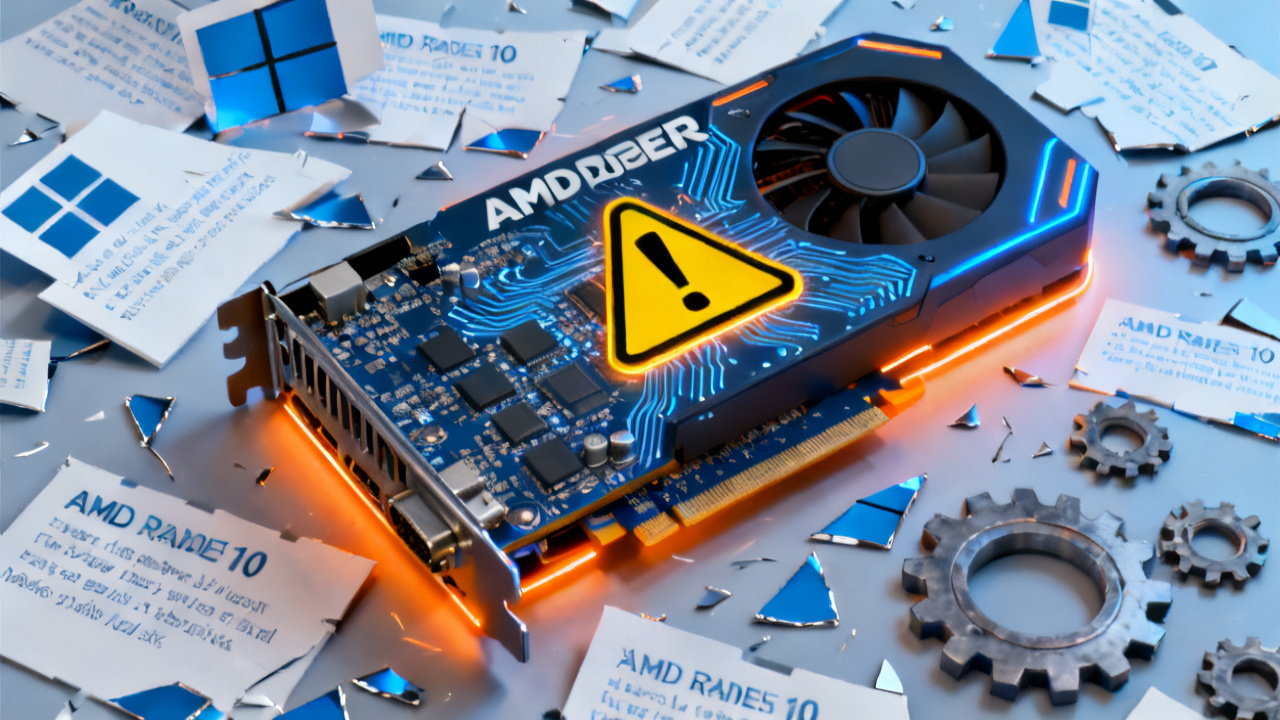 数字化转型下的驱动暗礁：AMD 26.6.2版本不兼容Win10，显卡识别故障深度解析配图