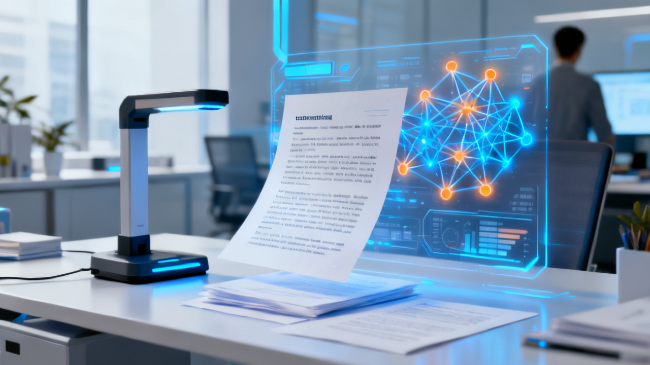 AI OCR重塑文档处理:数字化转型中的效率提升新引擎配图