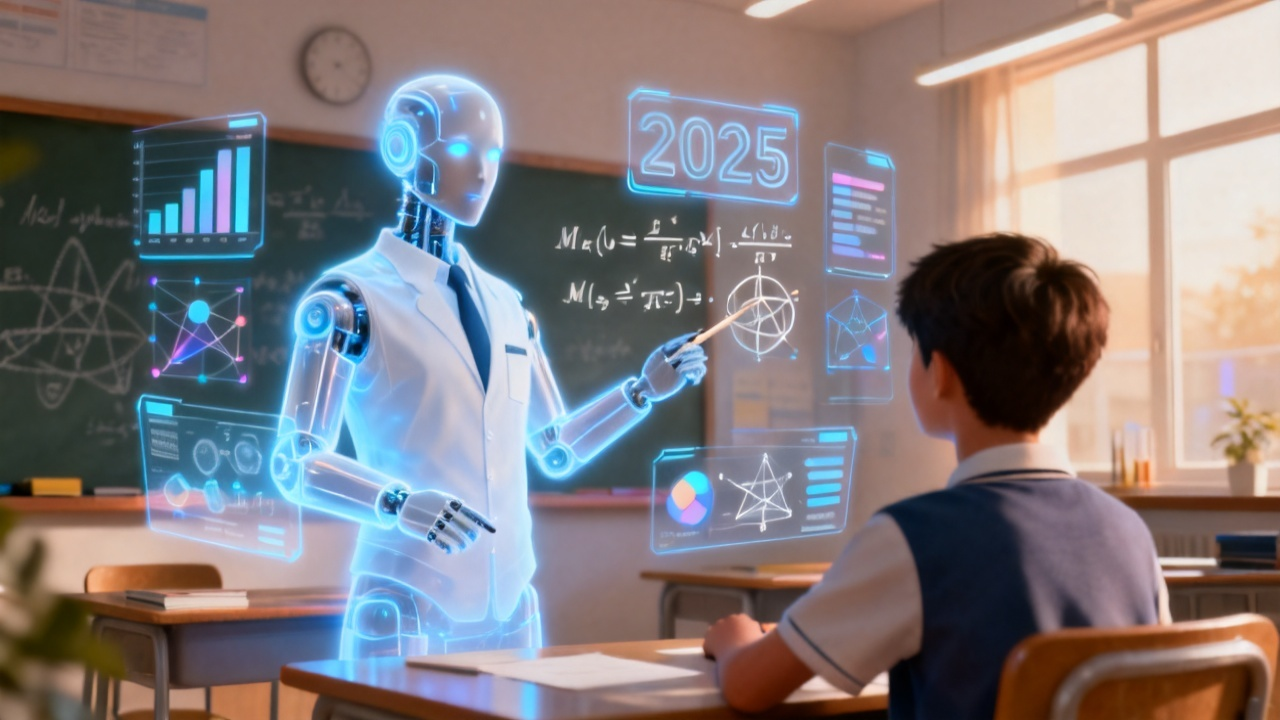 AI新闻:2025年AI在线教育全面爆发,个性化学习与虚拟教师成核心变革配图