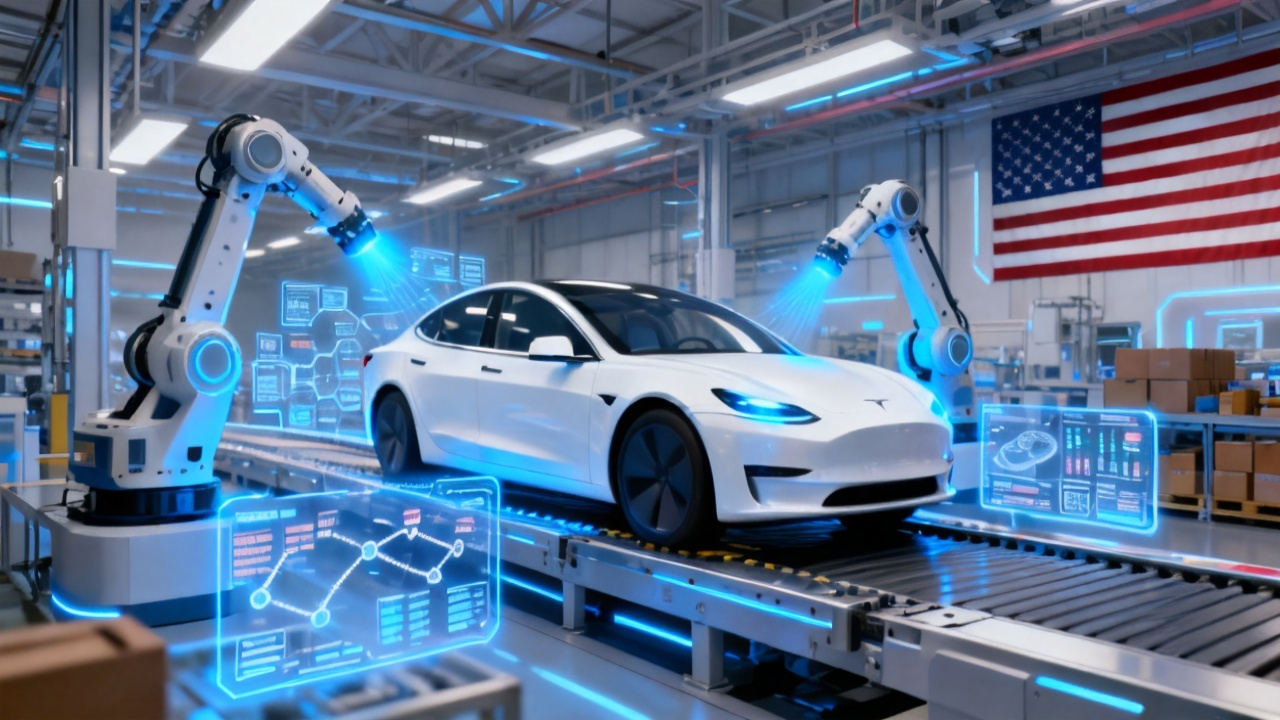 特斯拉六连冠:Model 3重夺本土制造榜首,揭示汽车科技趋势新格局