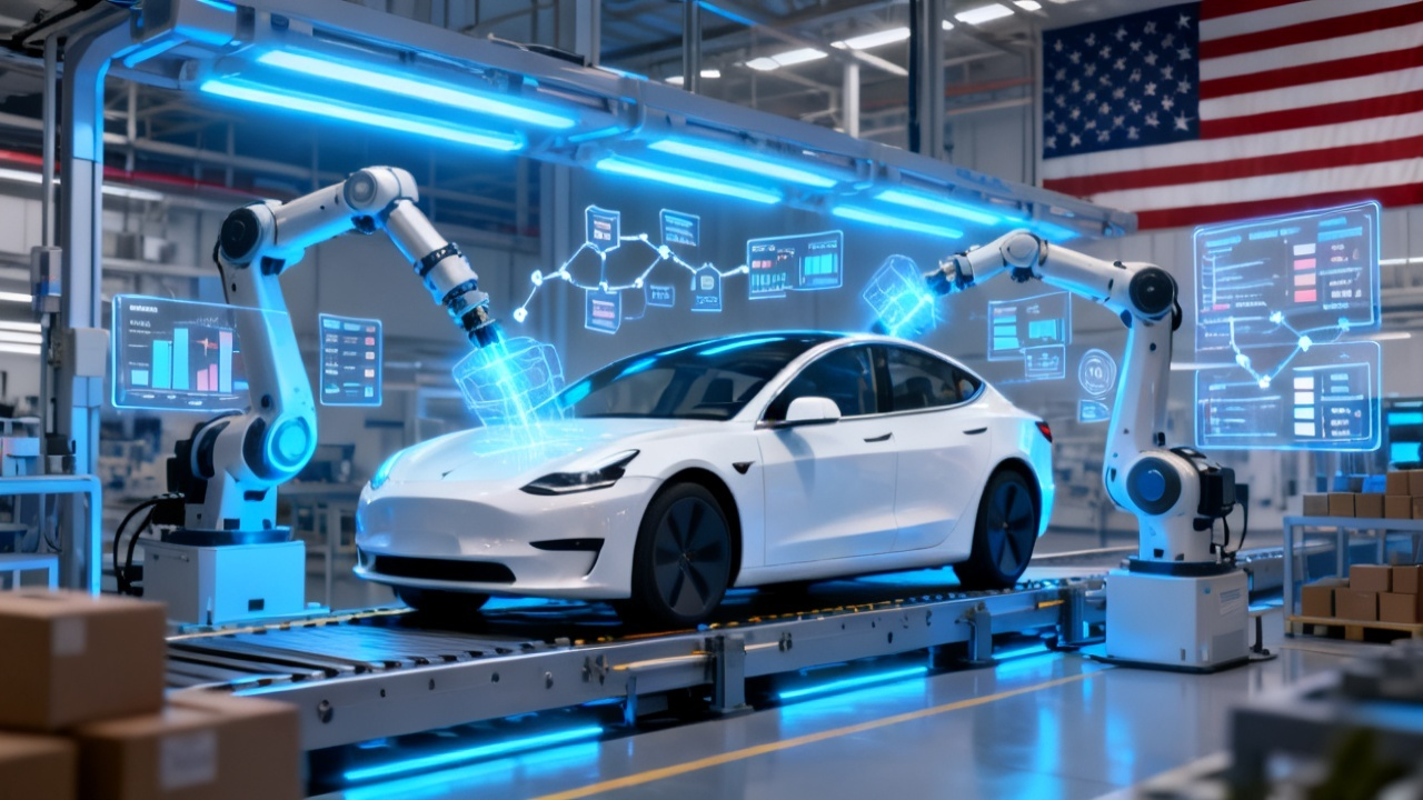 特斯拉六连冠:Model 3重夺本土制造榜首,揭示汽车科技趋势新格局配图