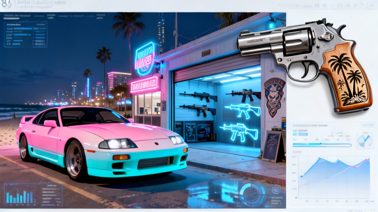 GTA6终极礼包揭秘：从虚拟资产看游戏行业科技趋势与AI技术融合配图