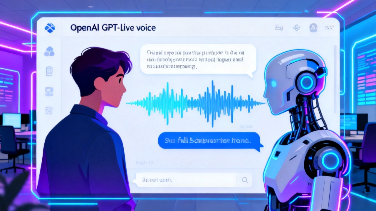 OpenAI发布GPT-Live全双工语音：AI办公交互迎来革命性升级配图