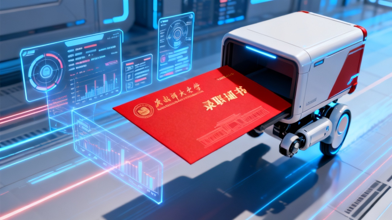 高考录取通知书查询效率提升:EMS数字化与AI技术如何守护考生梦想配图