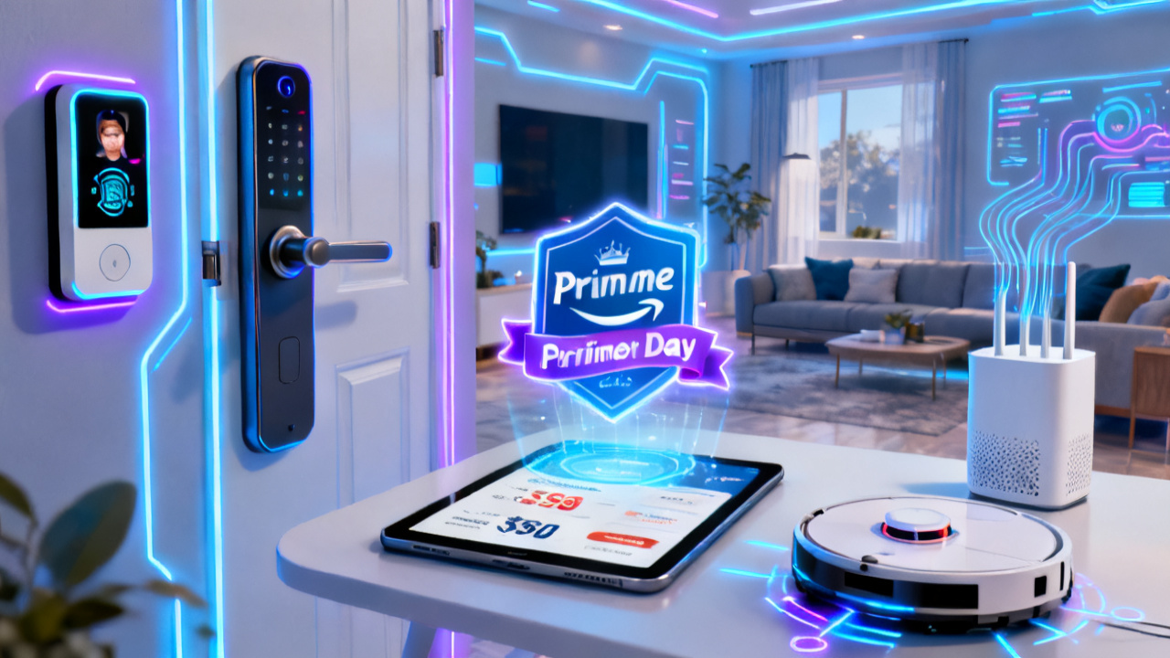 2025 Prime Day智能家居AI工具大促:路由器、门铃、锁具、机器人全攻略配图