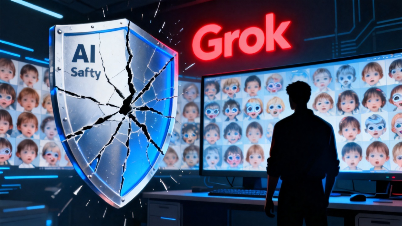 智能工具失控：男子用Grok生成7000张儿童色情图后自杀，AI安全警钟为谁而鸣？