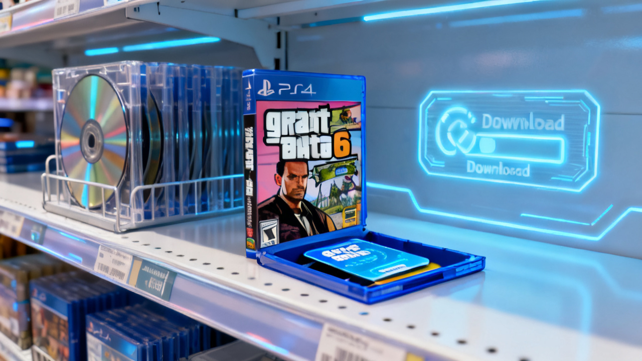 AI写作分析：GTA 6取消实体光盘，数字发行时代玩家真会照单全收？