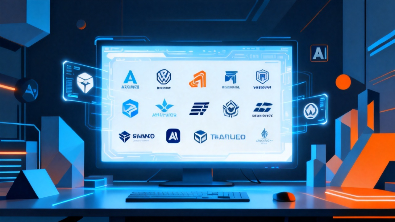 智能工具免费设计Logo:AI标志设计如何重塑品牌视觉与效率提升