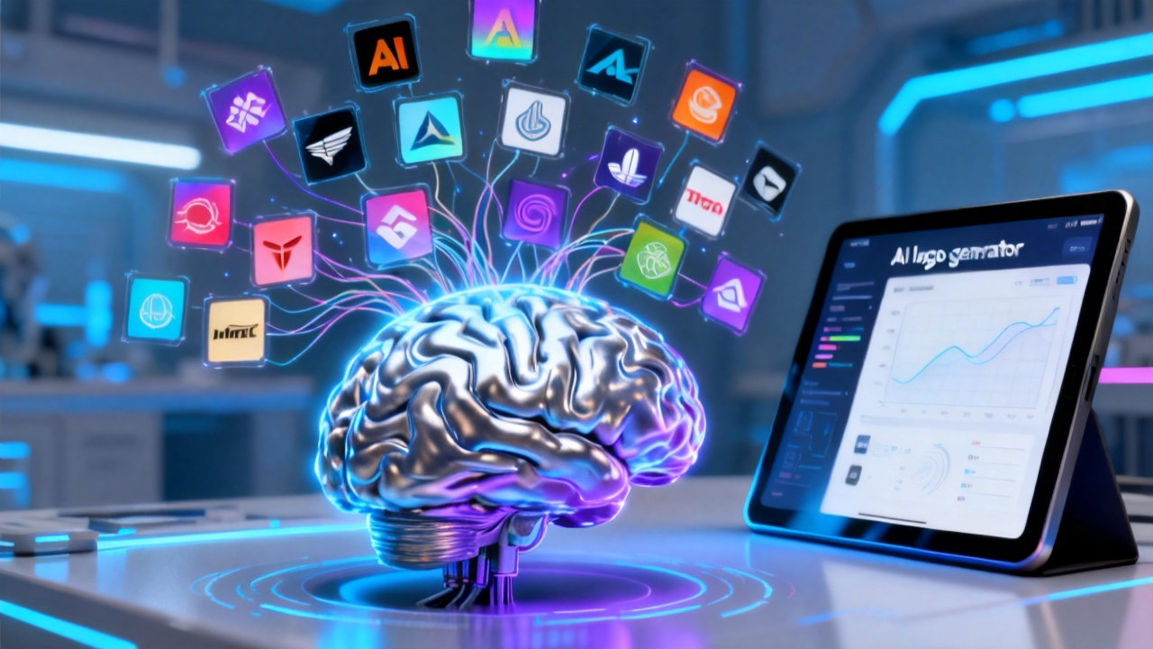 AI工具深度赋能品牌设计：AI logo一键生成如何重塑创意产业？配图