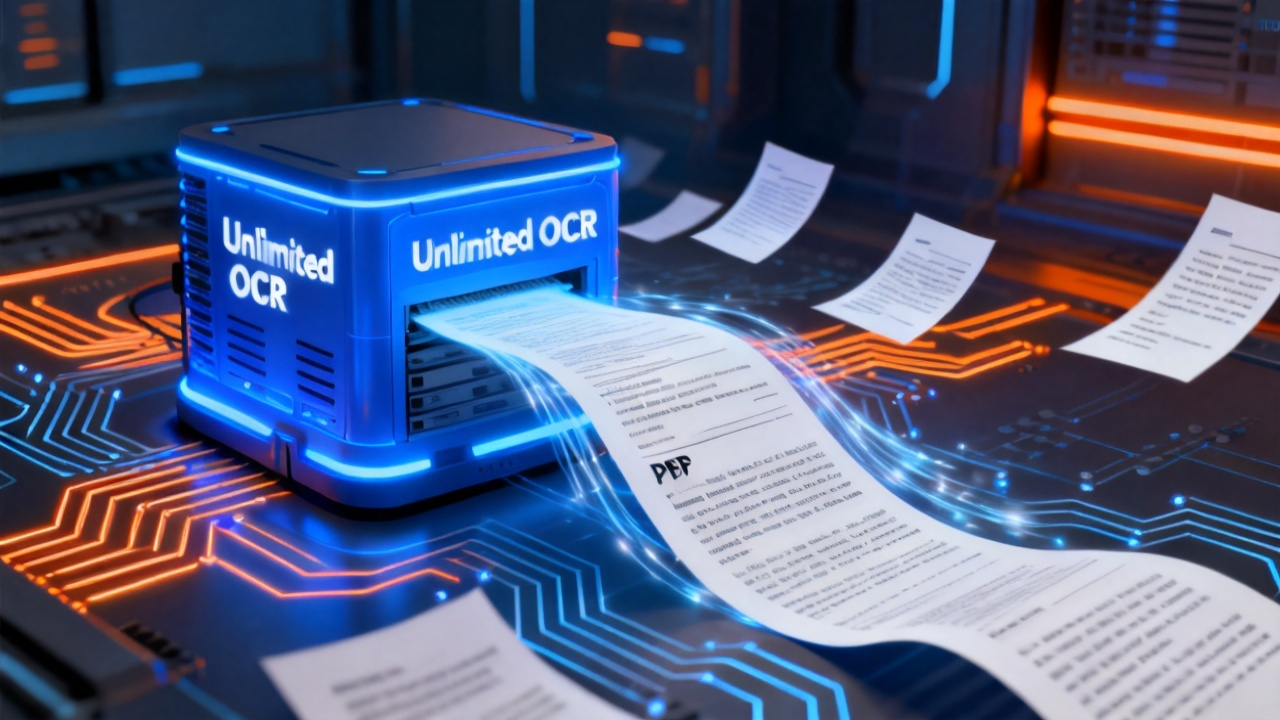 百度开源Unlimited OCR：智能工具破解长文档解析“越生成越慢”困局配图