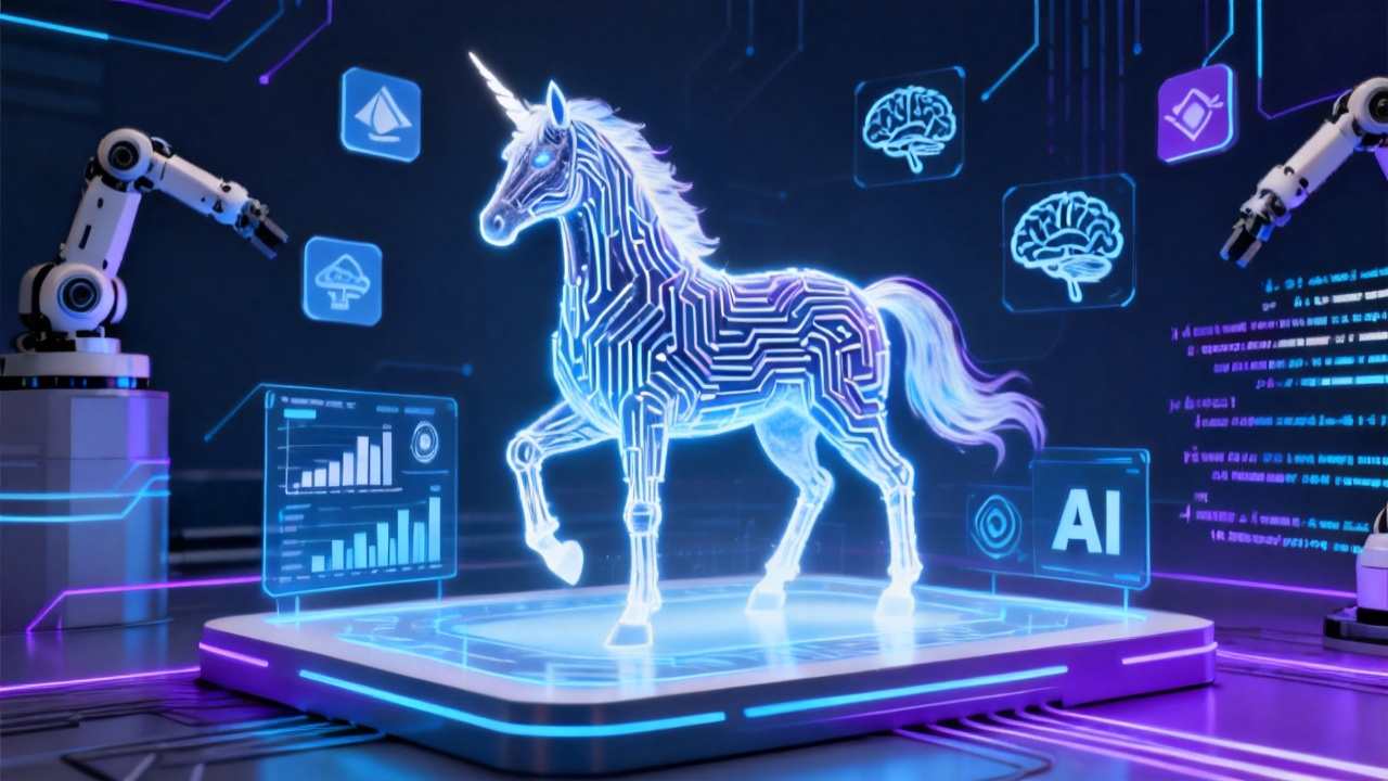 2025年AI独角兽行业报告深度解读:人工智能如何重塑科技动态与AI工具生态