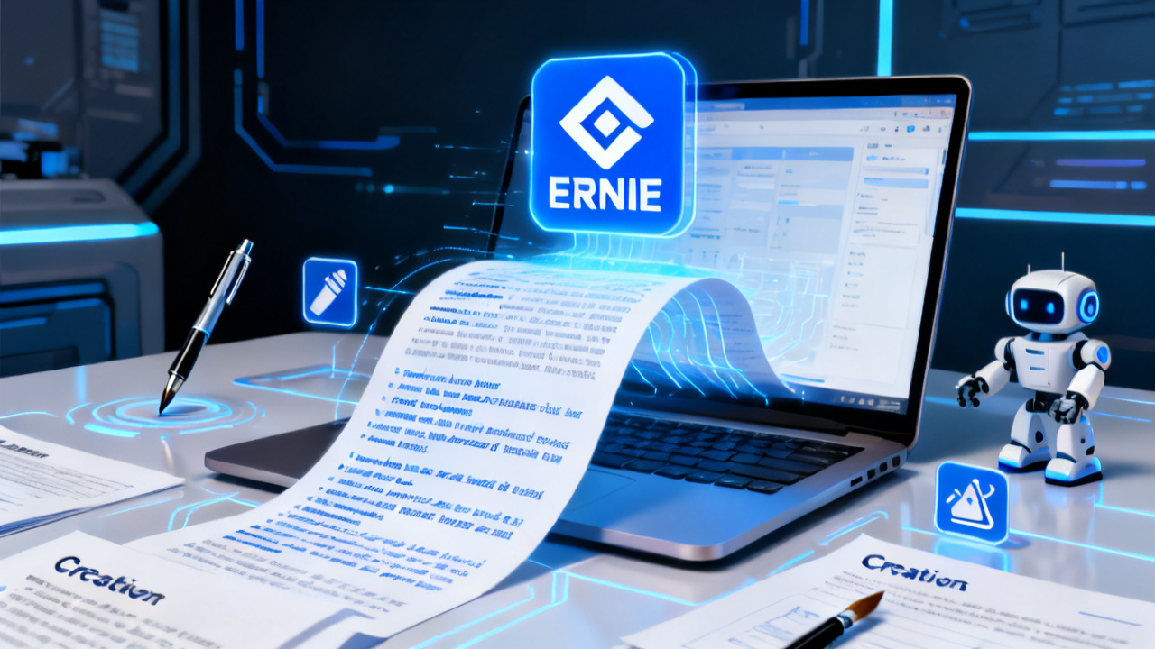 ERNIE电脑版深度评测:AI写作如何重塑内容创作新范式配图