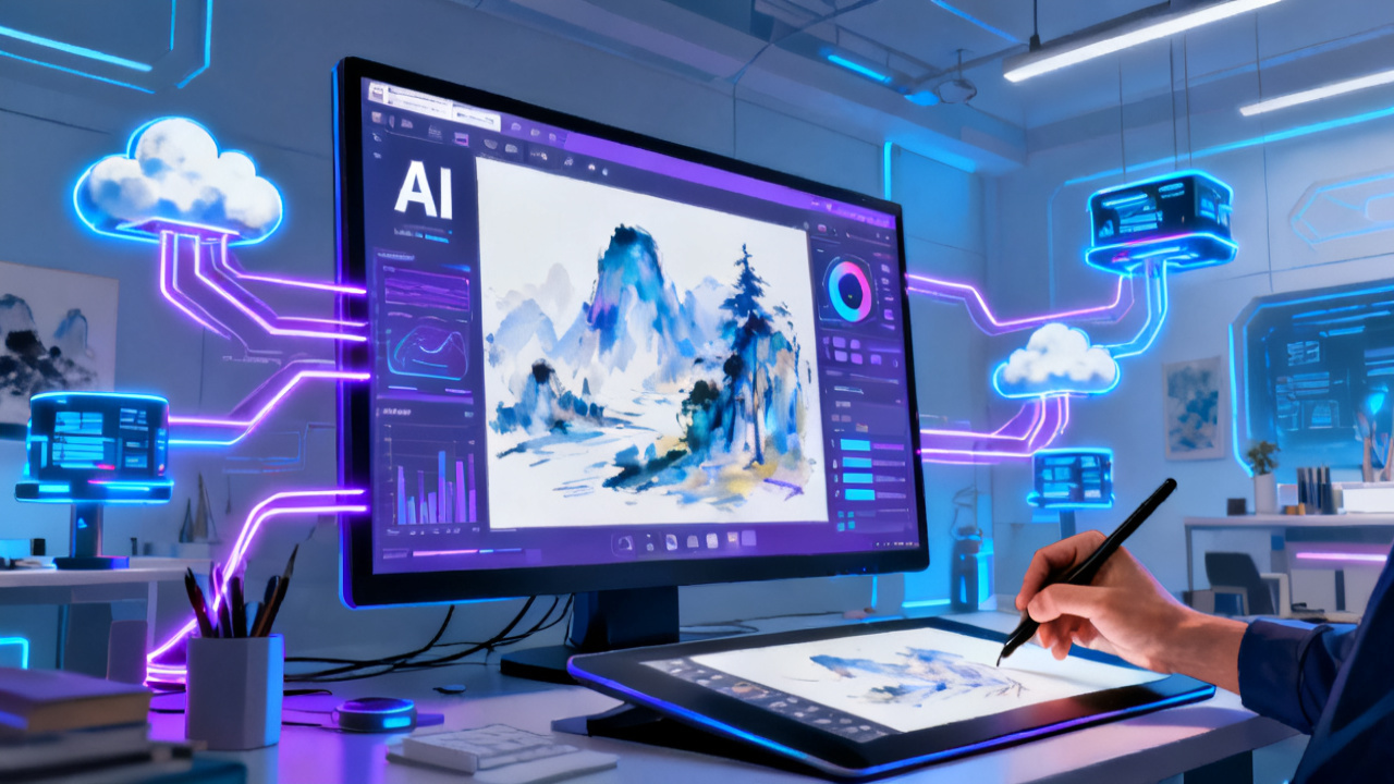 AI绘画在线平台全面进化:从技术动态到工具实战的深度解读配图