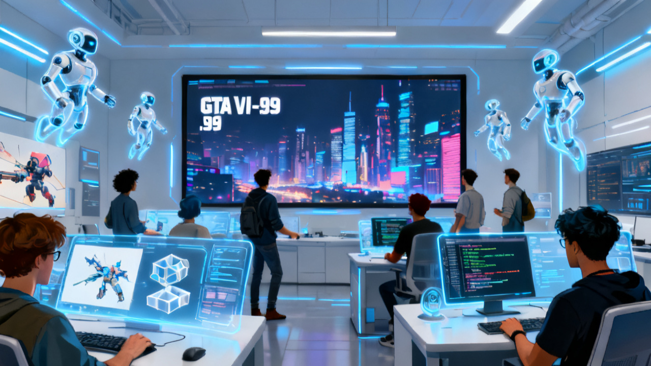 GTA VI定价79.99美元背后:AI办公如何重塑游戏行业成本与效率