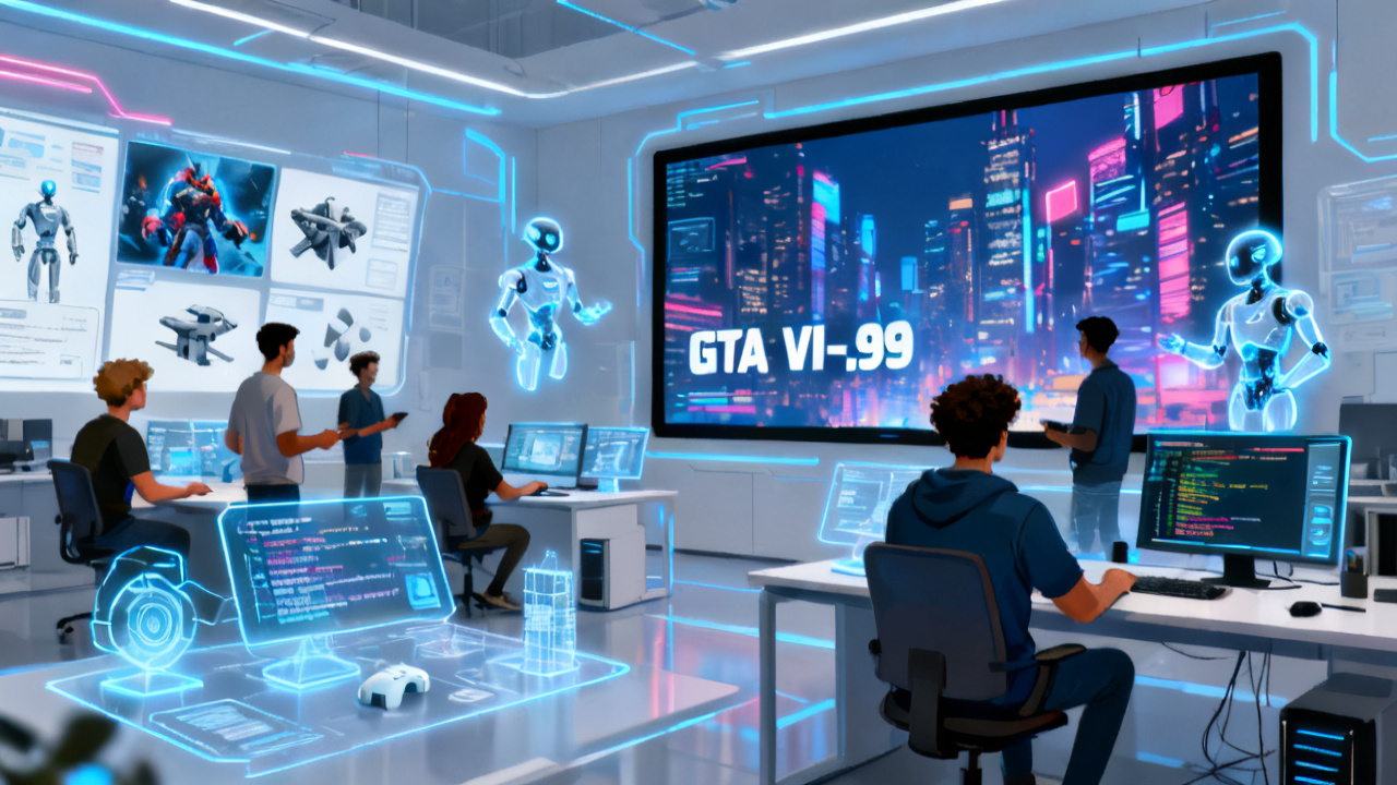 GTA VI定价79.99美元背后:AI办公如何重塑游戏行业成本与效率配图