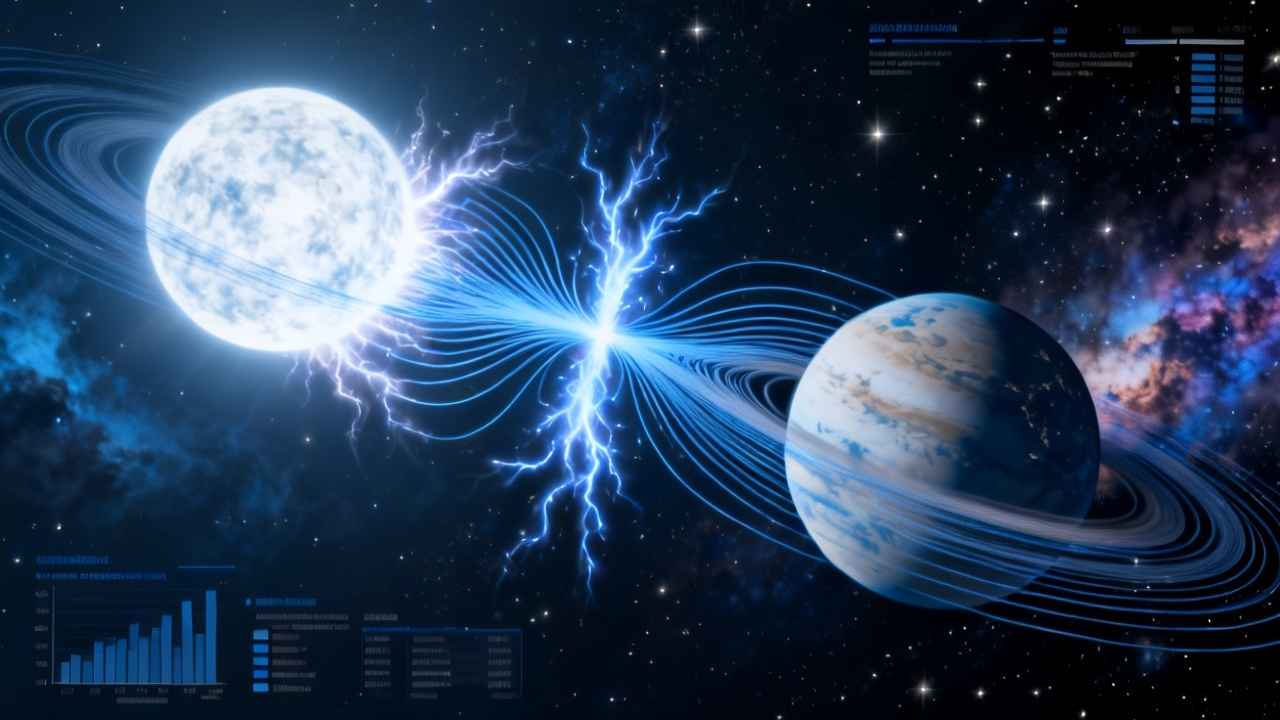 科技前沿：系外行星紧贴恒星，磁场直接相连开启天文新篇章配图