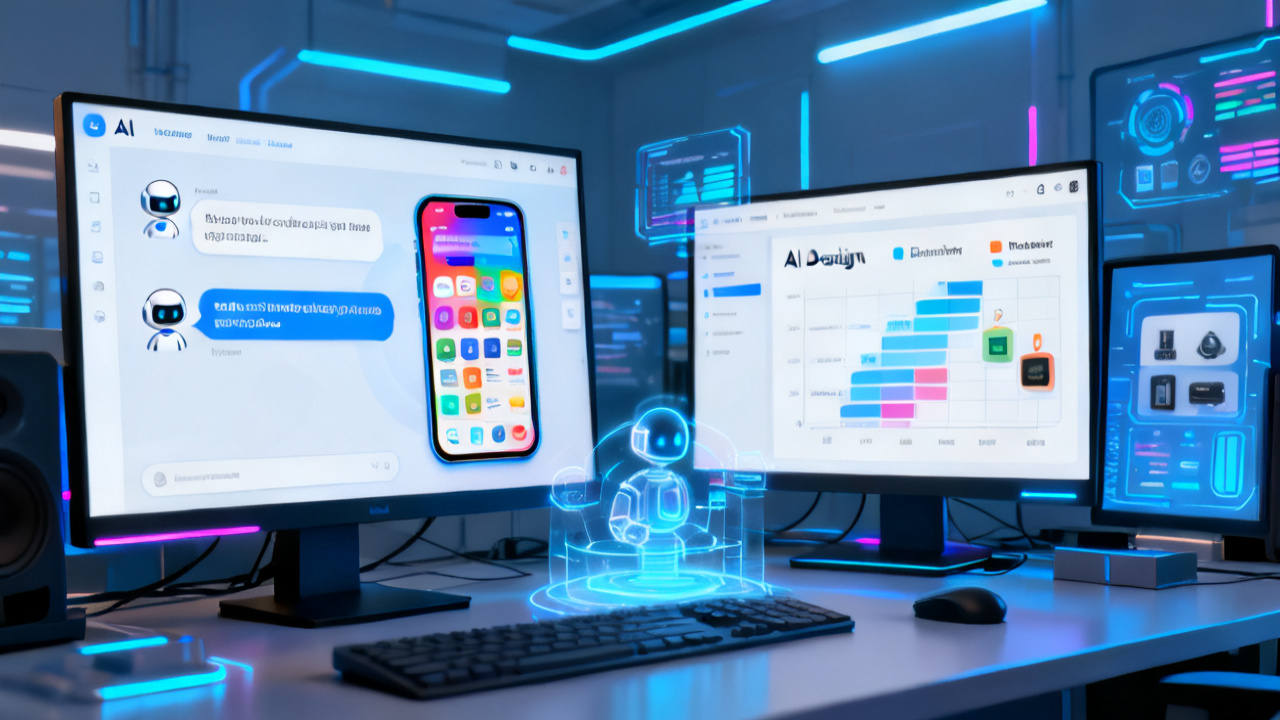 科技前沿探秘:AI UI设计工具哪个好用?深度横评与实战指南配图