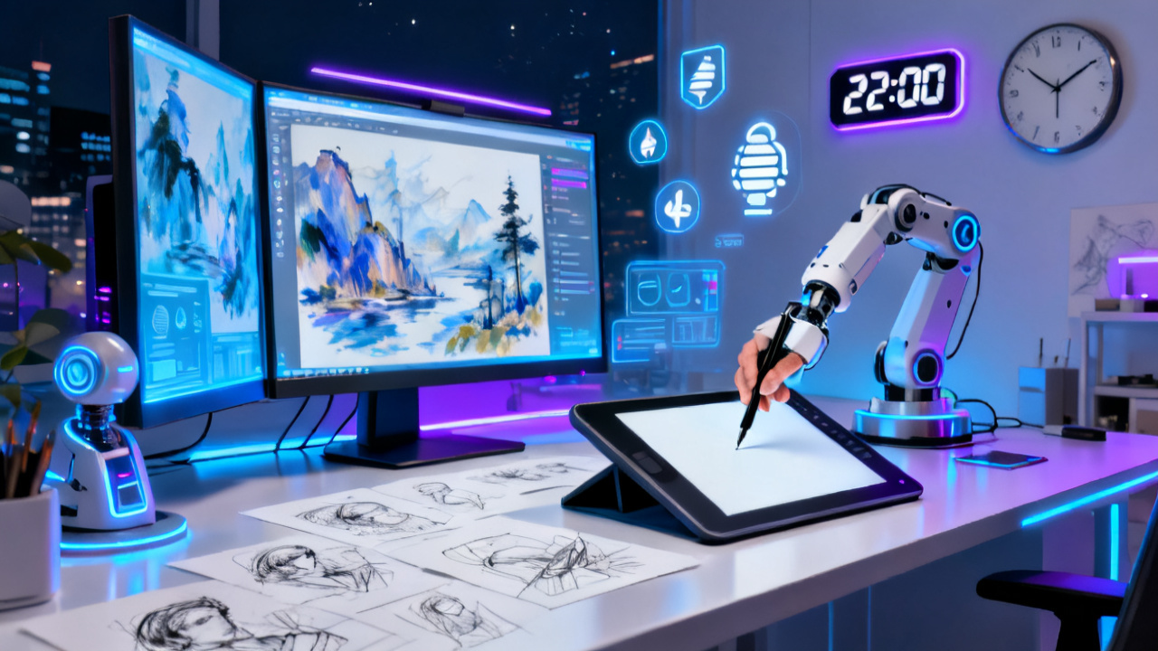 AI绘画成本革命：阿里云峰谷Token让夜间创作低至2折配图