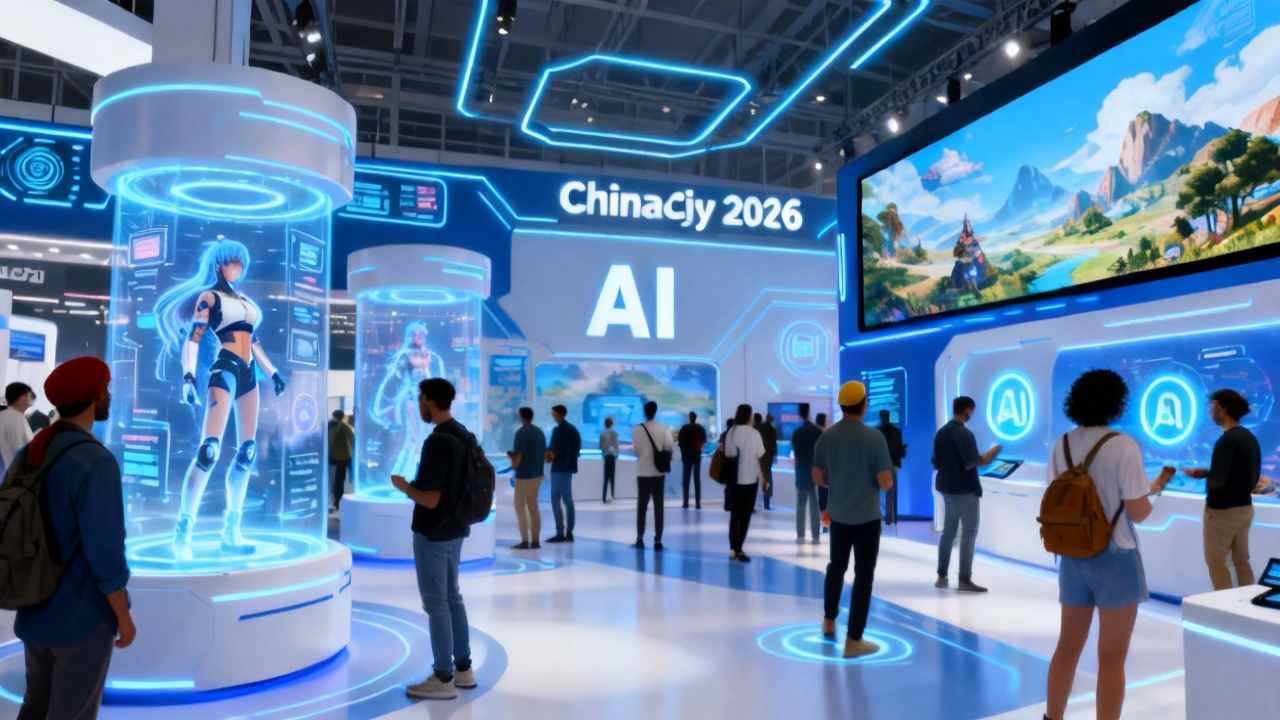 科技前沿下的2026 ChinaJoy：与AI同游，外资企业占比创新高配图