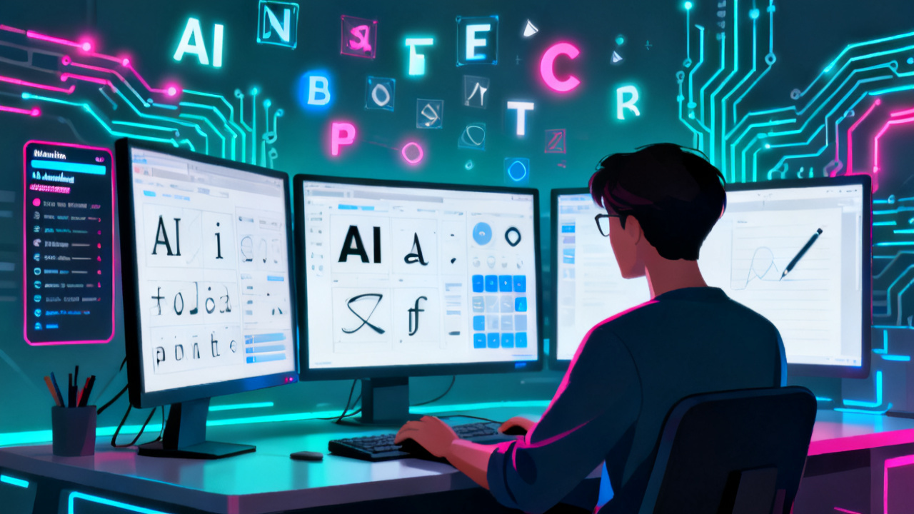 AI字体设计哪个好用?从AI写作到创意排版的全维度深度测评