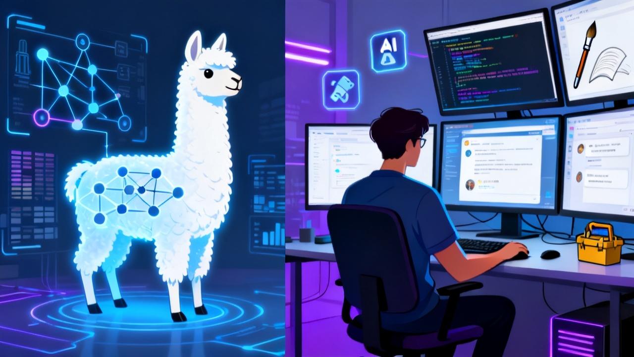Llama系列大模型全面对比：2024年AI工具选型与效率提升指南配图