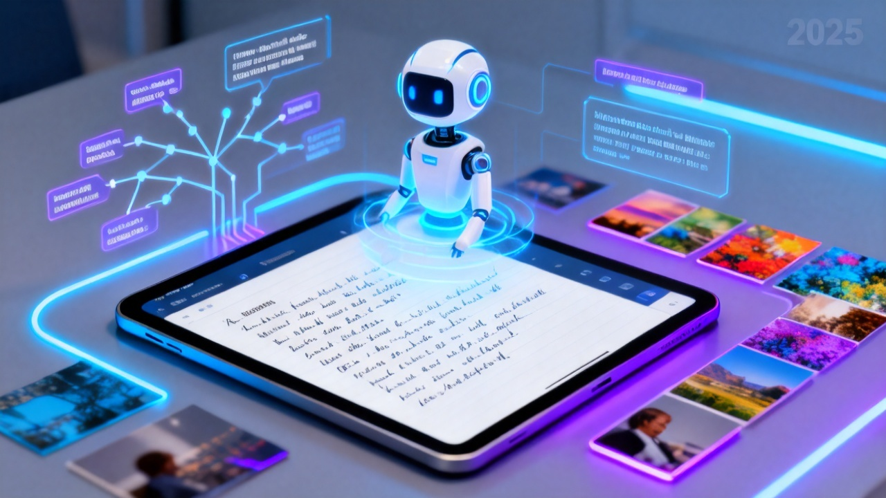 AI写作革命:从智能笔记到全场景内容生成,2025年科技动态深度解读