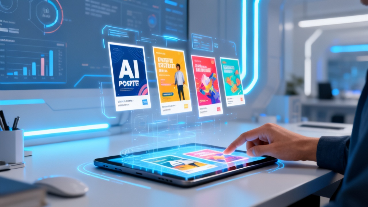 AI海报设计工具深度评测:AI应用浪潮中哪款最值得选?配图