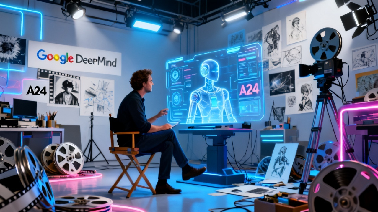 谷歌 DeepMind 押注好莱坞:7500万美元投资A24,人工智能重塑影视创作边界