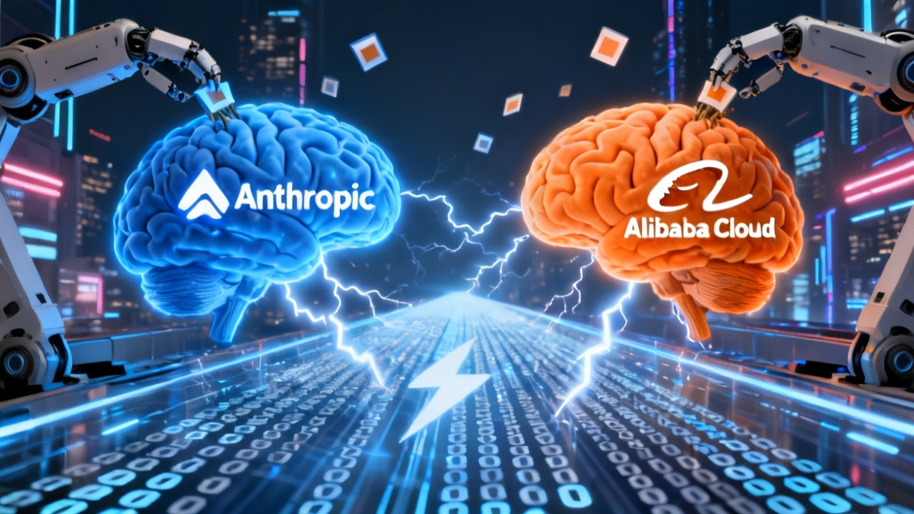 AI写作背后的暗战：Anthropic指控阿里巴巴模型蒸馏，双标争议再起配图